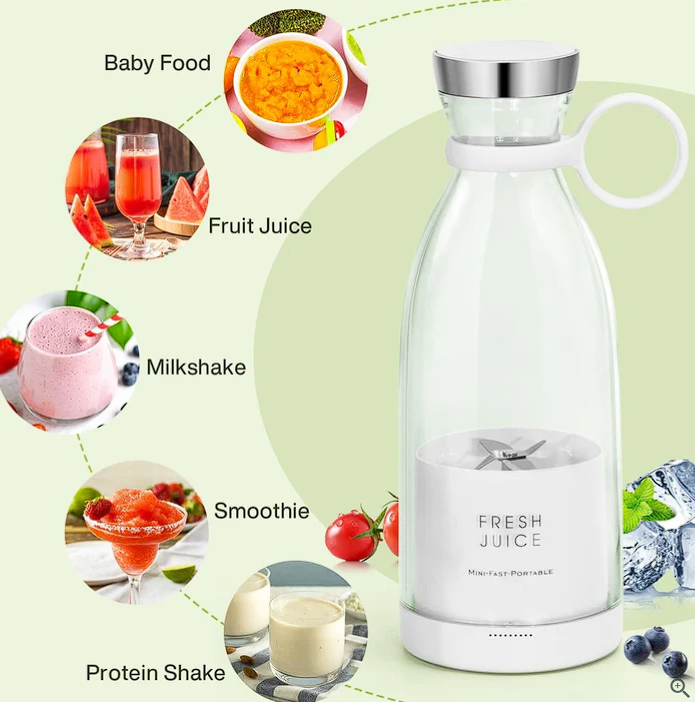 🎁Eid Day Promotion Save 60% on Bundle(02 Pcs) - Portable Blender, USB Rechargeable Mini Juicer™