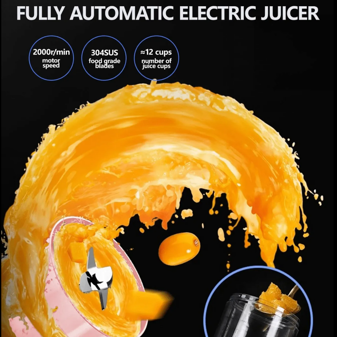 🎁Eid Day Promotion Save 60% on Bundle(02 Pcs) - Portable Blender, USB Rechargeable Mini Juicer™