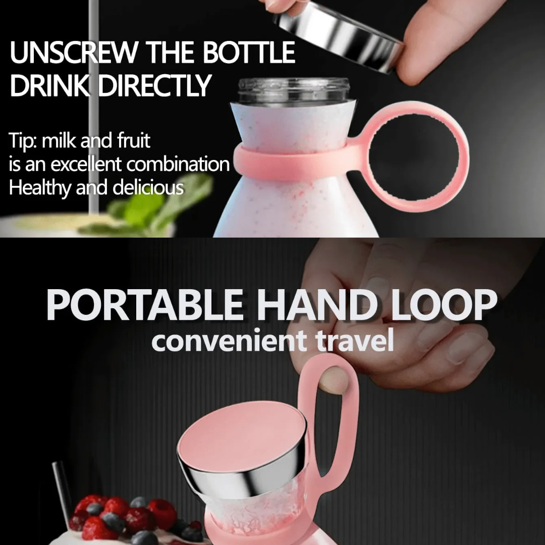 🎁Eid Day Promotion Save 60% on Bundle(02 Pcs) - Portable Blender, USB Rechargeable Mini Juicer™