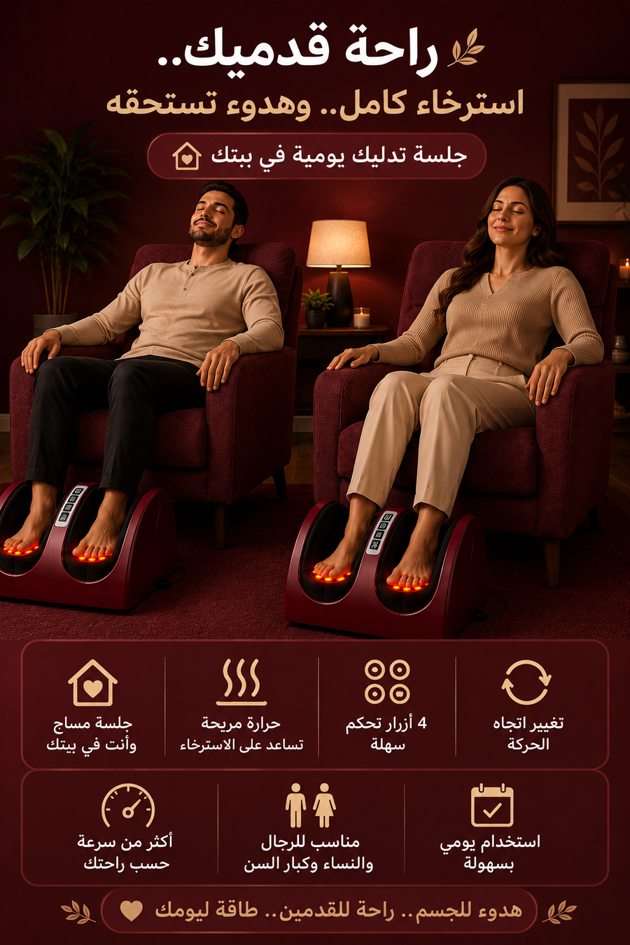 🎁Last Day Promotion Save 65% - 𝐄𝐚𝐬𝐲𝐌𝐞𝐝𝐢𝐜™ Electric Foot Massager