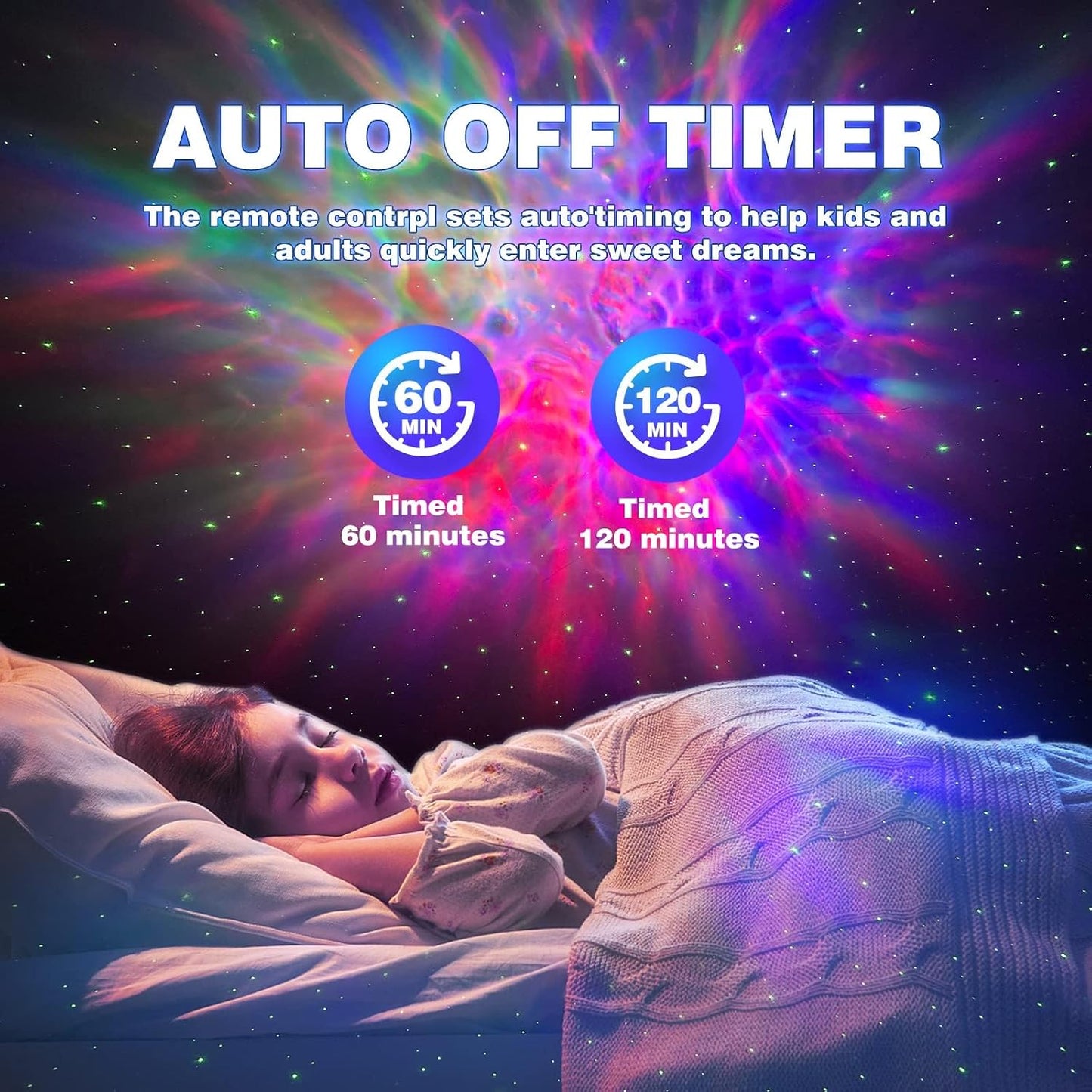 Astronaut Galaxy Projector جهاز عرض المجرة على شكل رائد فضاء
