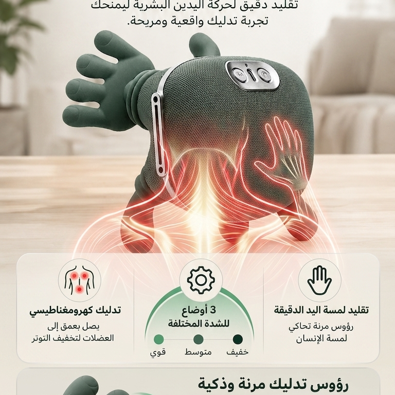 Electric Cervical Hand Finger Massager جهاز مساج الأصابع