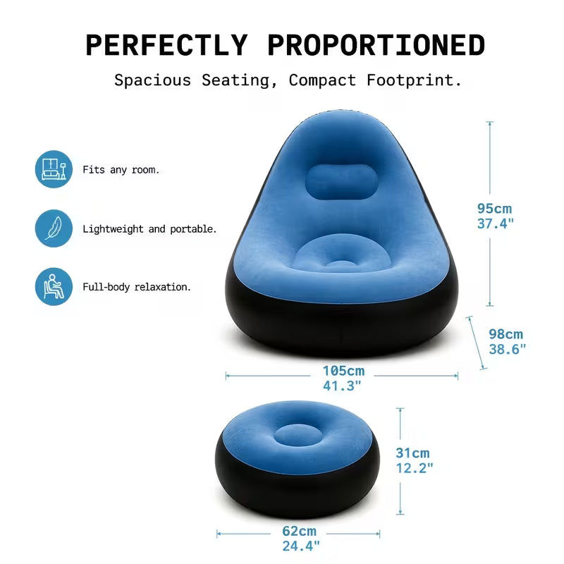 Inflatable Lounge Sofa أريكة استرخاء هوائية