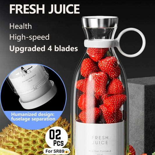 🎁Eid Day Promotion Save 60% on Bundle(02 Pcs) - Portable Blender, USB Rechargeable Mini Juicer™